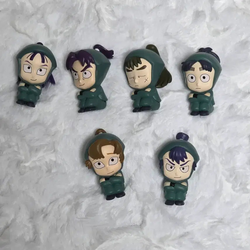 [BUNJANG] Nintama Rantaro 6 Nin Capsule Toy Set / 닌타마 란타로 6닌 캡슐토이