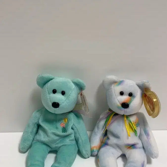 [BUNJANG] TY Beanie Baby Teddy Bear Vintage Set / TY Beanie Baby 테디베어 빈티지 인형 티와이베어 세트 판매