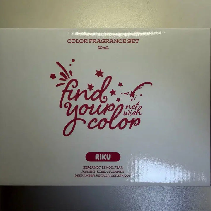 [BUNJANG] NCT WISH Color Pop-up MD Fragrance Set Rikyu / 엔시티 위시 컬러 팝업 엠디 프래그런스 세트 리쿠 원가 이하