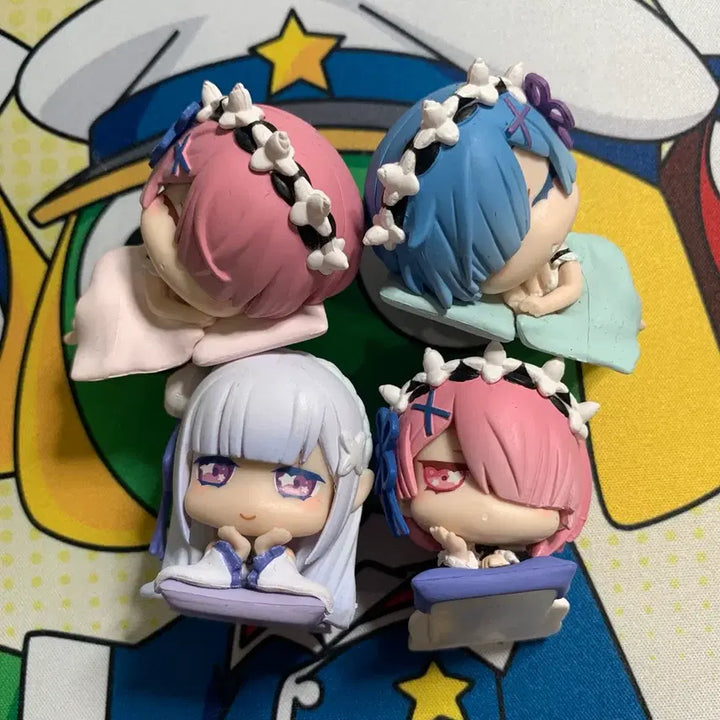 [BUNJANG] Re:Zero Ram Rem Emilia Onemuutan Bundle Set / 일괄))리제로 렘 람 에밀리아 오네무탄 판매