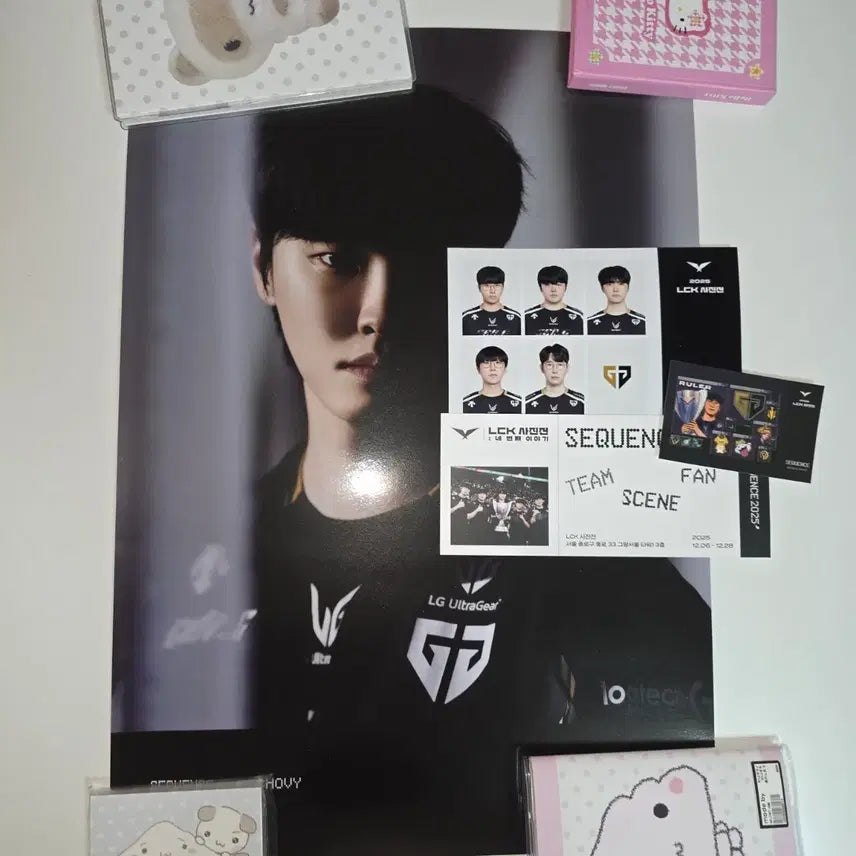 [BUNJANG] Gen.G Chovy LCK Poster Bundle / lck 젠지 쵸비 포스터 양도