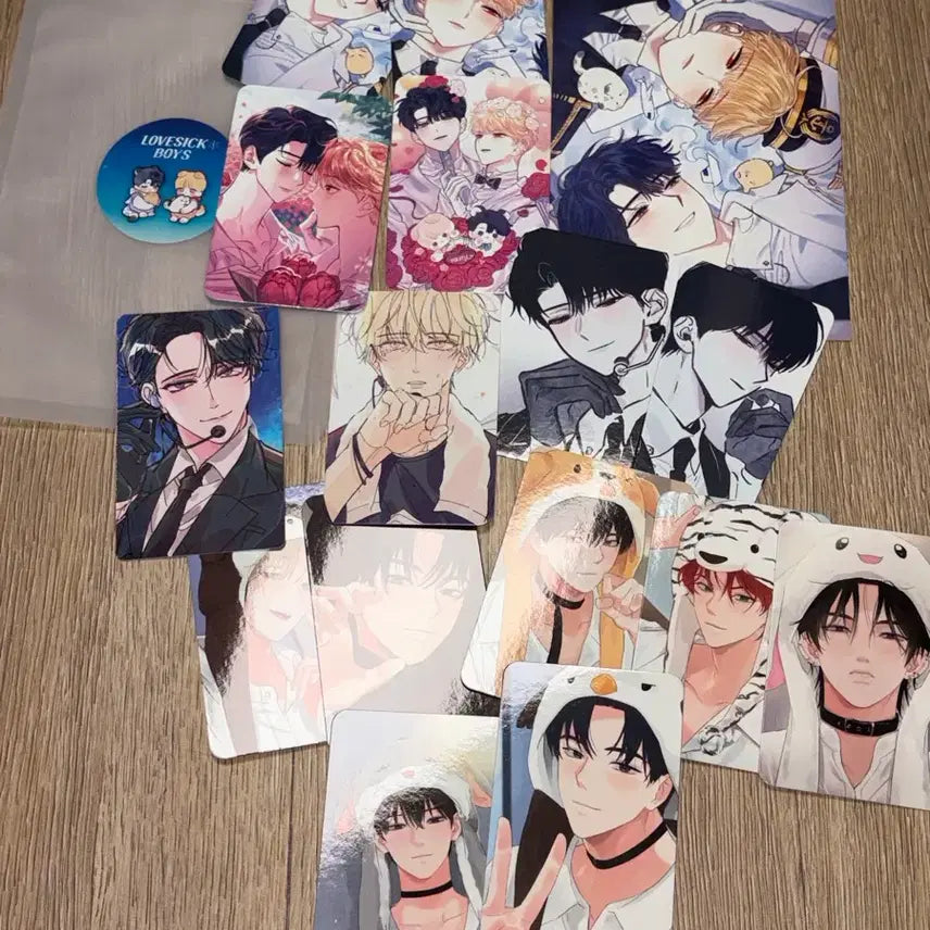 [BUNJANG] Demokjok Chunbong LOVESICK BOYS Bundle Set / 데목죽 춘봉님 LOVESICK BOYS 일괄