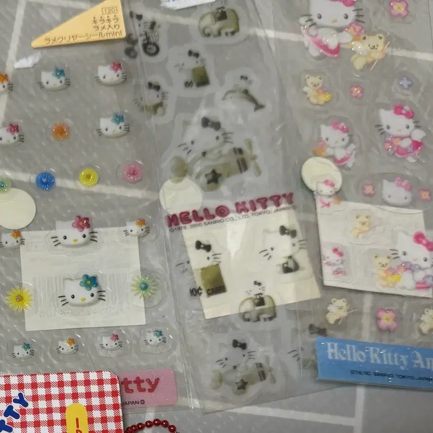 [BUNJANG] Vintage Kitty Sticker Bundle / 고전 키티 스키커