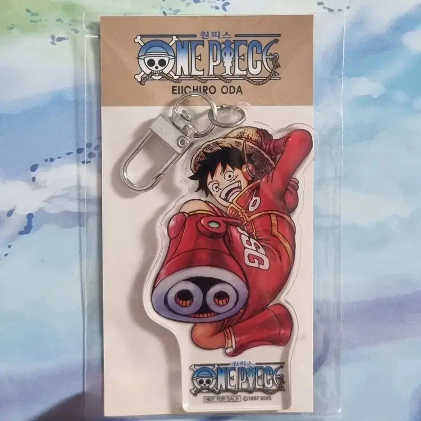 [BUNJANG] One Piece Luffy Aladdin Acrylic Keyring / 원피스 루피 알라딘 아크릴 키링