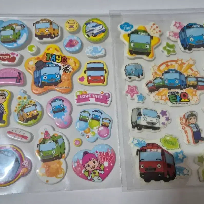 [BUNJANG] Vintage Tayo Sticker / 고전 타요 스티커