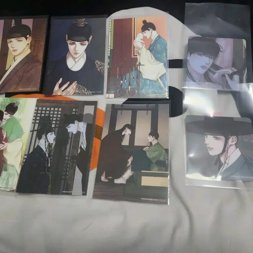[BUNJANG] GUIYA GOK MOTEUN Kolka Illustration Postcard &amp; Coaster Set / 귀야곡 모펀 콜카 일러스트 엽서 코스터