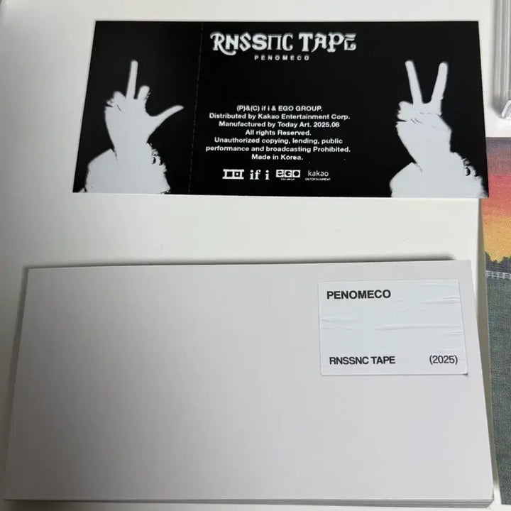 [BUNJANG] Penomeco RNSSNC Tape CD / 페노메코 RNSSNC TAPE CD