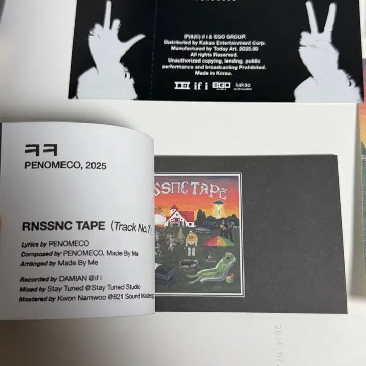[BUNJANG] Penomeco RNSSNC Tape CD / 페노메코 RNSSNC TAPE CD