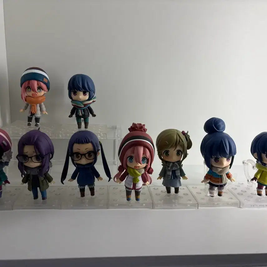 [BUNJANG] Yuru Camp Nendoroid 9 Types Bundle Set / 유루캠 유루캠프 넨도로이드 9종 일괄판매