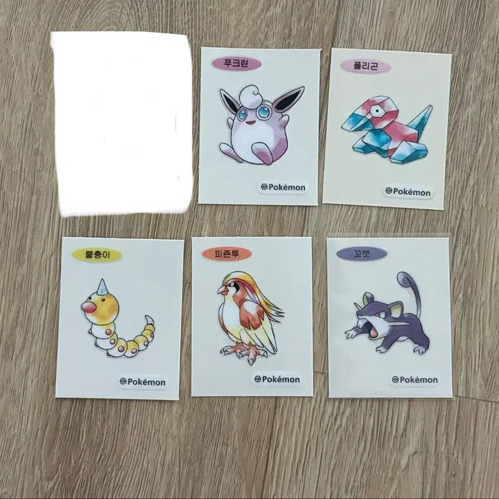 [BUNJANG] Pokemon 30th Anniversary Stickers / 포켓몬30주년 띠부씰