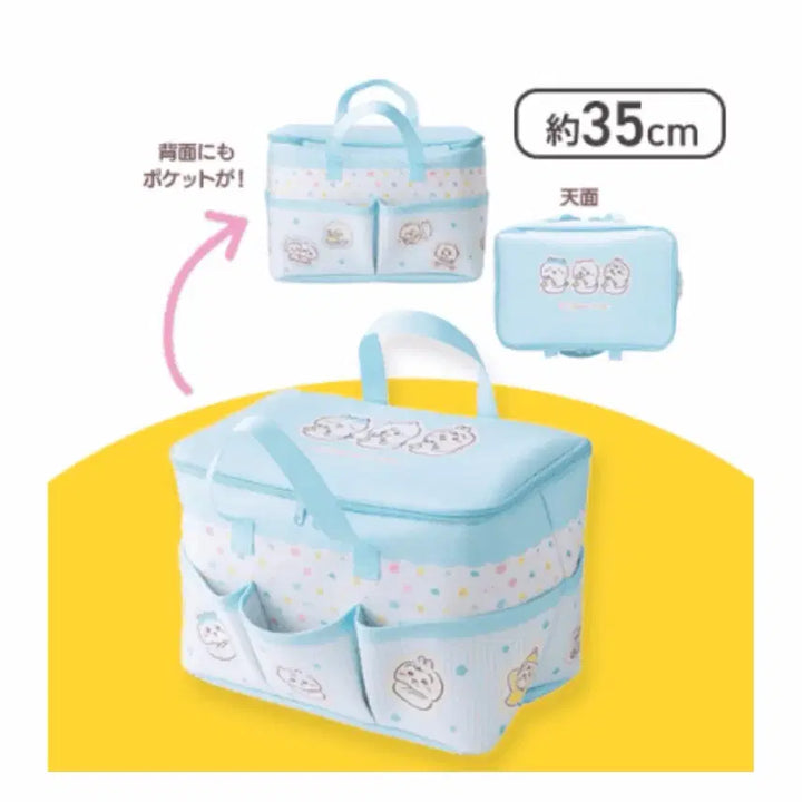 [BUNJANG] Chiikawa Baby Pocket Bag Storage Organizer / 치이카와 베이비 포켓 백 / 수납함 / 정리함