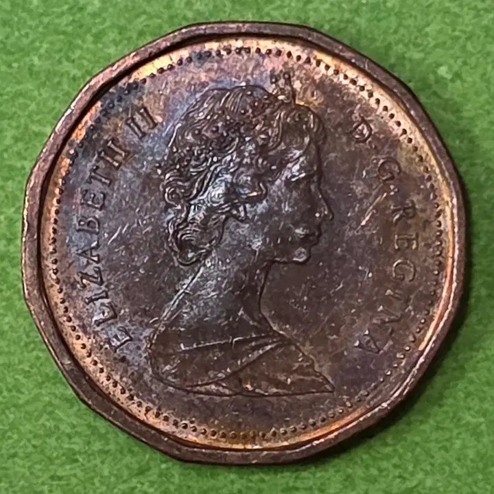 [BUNJANG] 1986 Canada 1 Cent Coin / 1986년 캐나다 1센트 동전 M3070