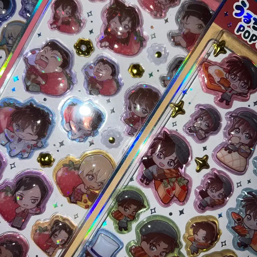 [BUNJANG] Detective Conan POP SEAL Sticker Bundle Set / (일괄) 명탐정 코난 POP SEAL 입체 팝씰 스티커
