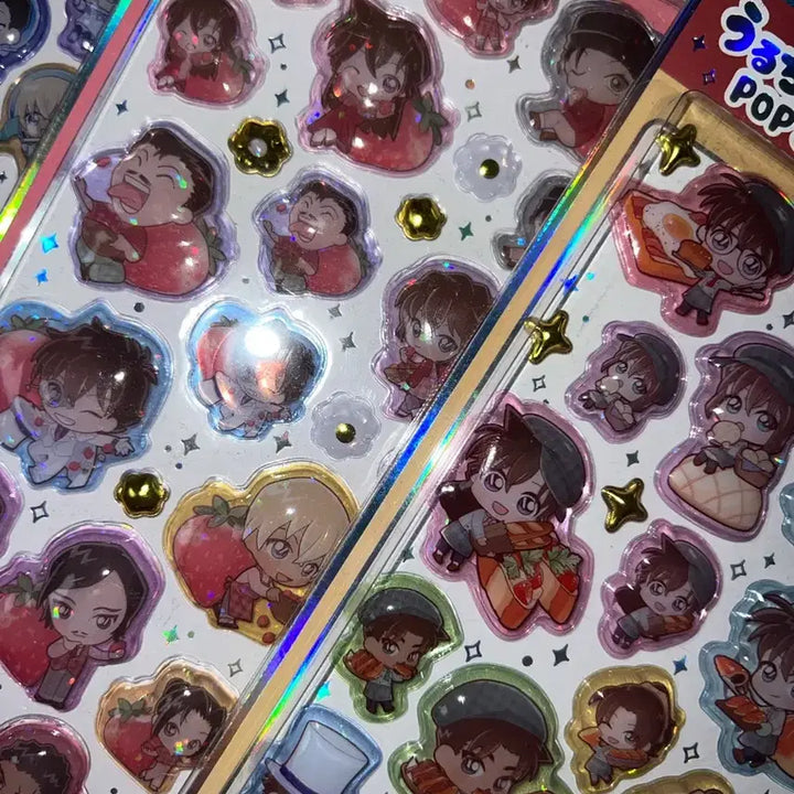 [BUNJANG] Detective Conan POP SEAL Sticker Bundle Set / (일괄) 명탐정 코난 POP SEAL 입체 팝씰 스티커