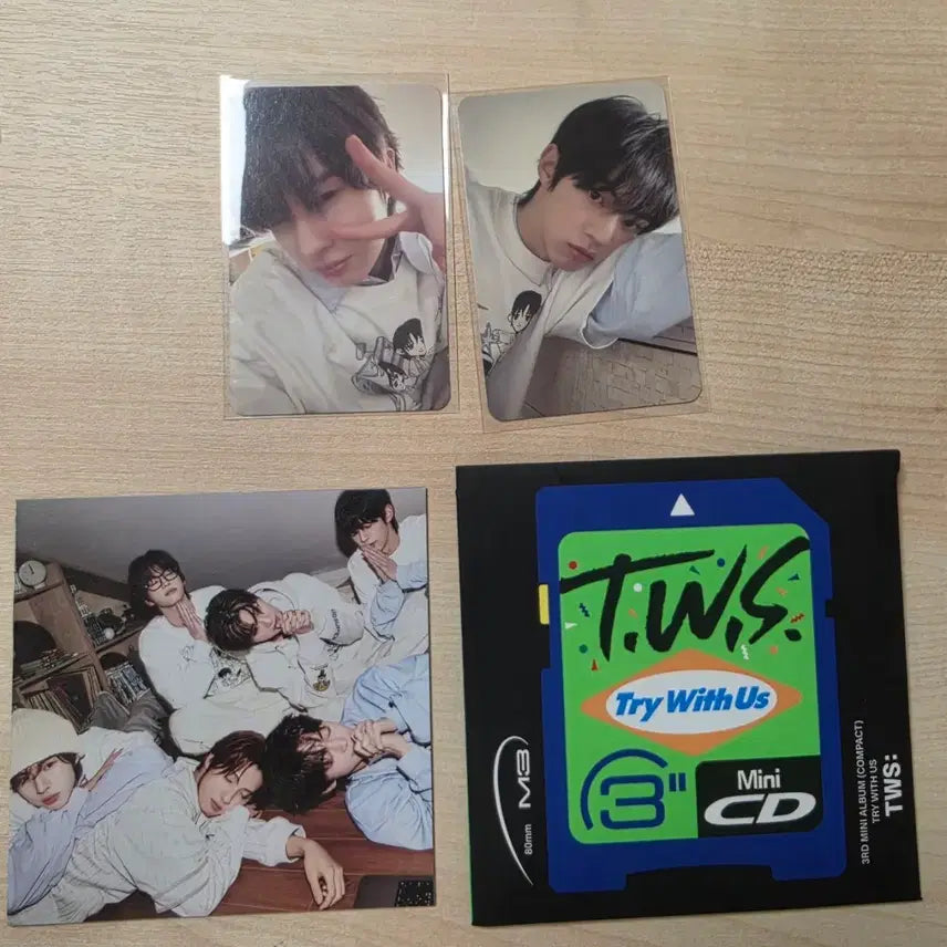 [BUNJANG] TWS Try With Us Compact Version Group / 투어스 Try With Us 컴팩트 버전 단체