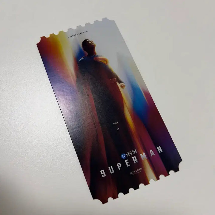 [BUNJANG] Superman Original Ticket / 슈퍼맨 오리지널 티켓