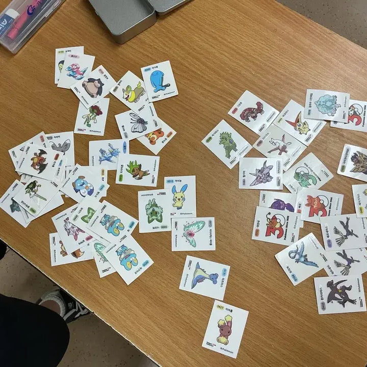 [BUNJANG] Popular Pokemon Sticker Collection Bundle / 인기 포켓몬 띠부띠부씰