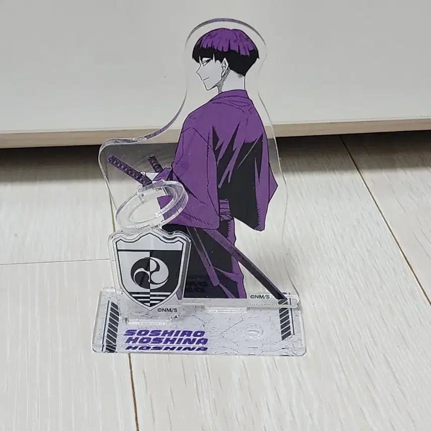 [BUNJANG] Kaiju No. 8 Soshiro Hoshina Exhibition Pen Stand Acrylic Stand / 괴수 8호 호시나 소우시로 원화전 펜꽂이 아크릴 스탠드
