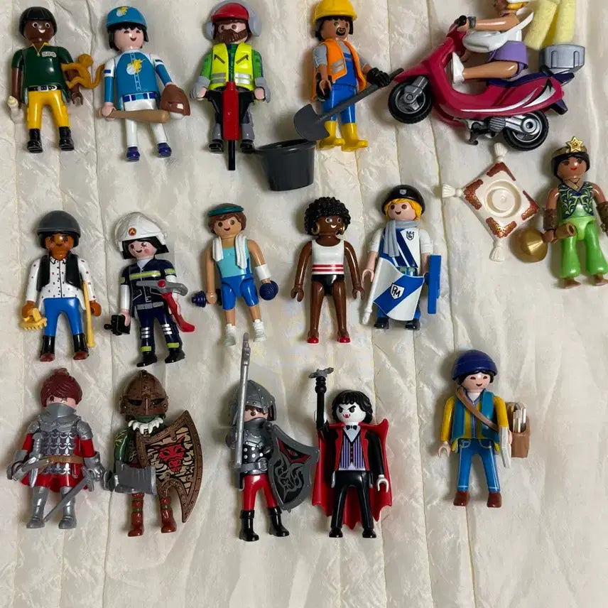 [BUNJANG] Playmobil Figure 16 Piece Bundle Set / 플레이모빌 피규어 16개 일괄