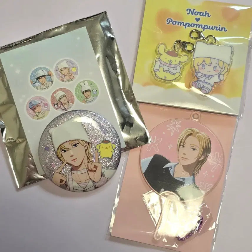 [BUNJANG] PLAVE Noah PP Badge, Charm Keyring Bundle Set / 플레이브 노아 뿌 뱃지, 참키링