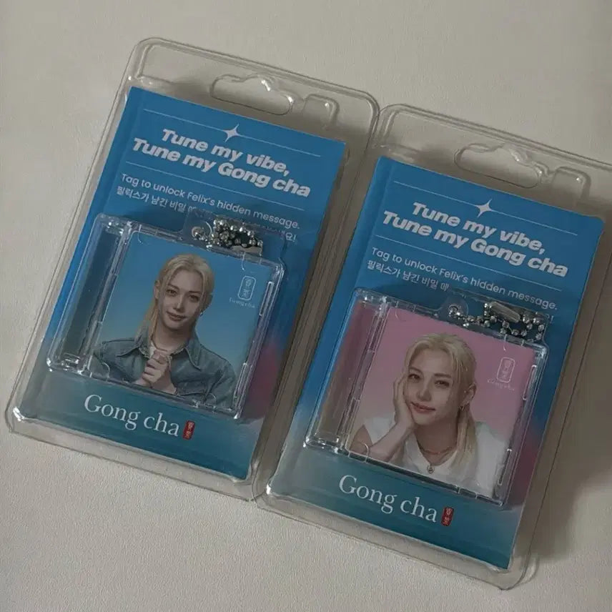 [BUNJANG] SKZ Felix Voice Keyring Happy Card Bundle Set / 공차 스키즈 필릭스 보이스 키링 해피카드 미개봉 일괄 양도