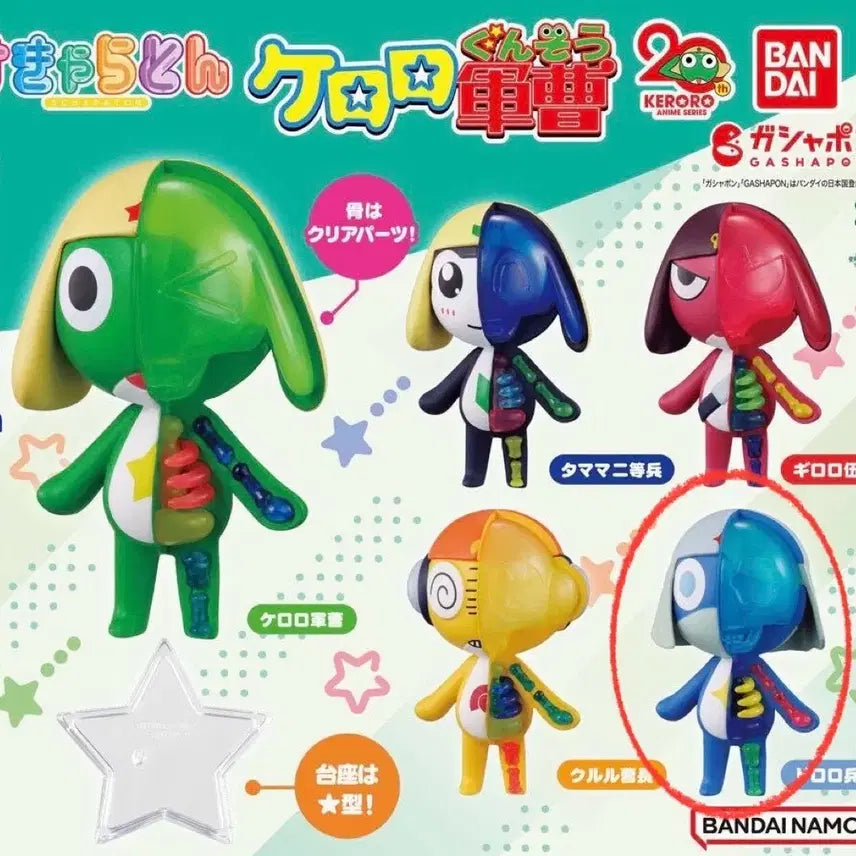 [BUNJANG] Keroro Skeleton Gacha Dororo Figure / 케로로 스켈레톤 가챠 도로로 판매