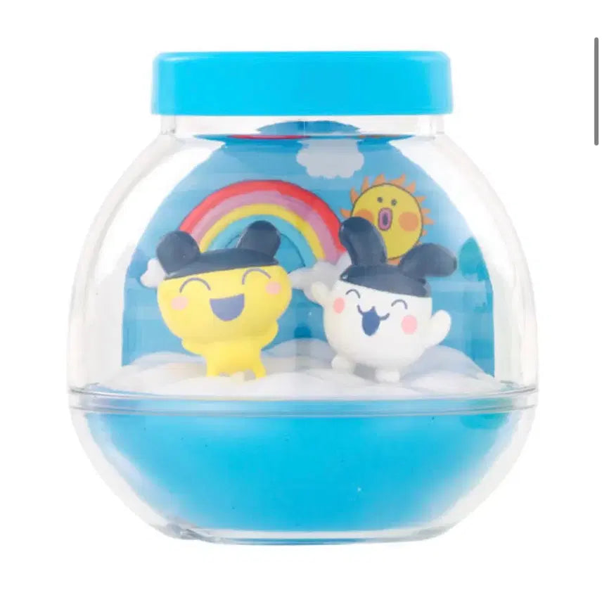 [BUNJANG] Tamagotchi Terrarium Gachapon Blue Mametchi Mimitchi / 다마고치 테라리움 가챠 블루 마멧치 미밋치
