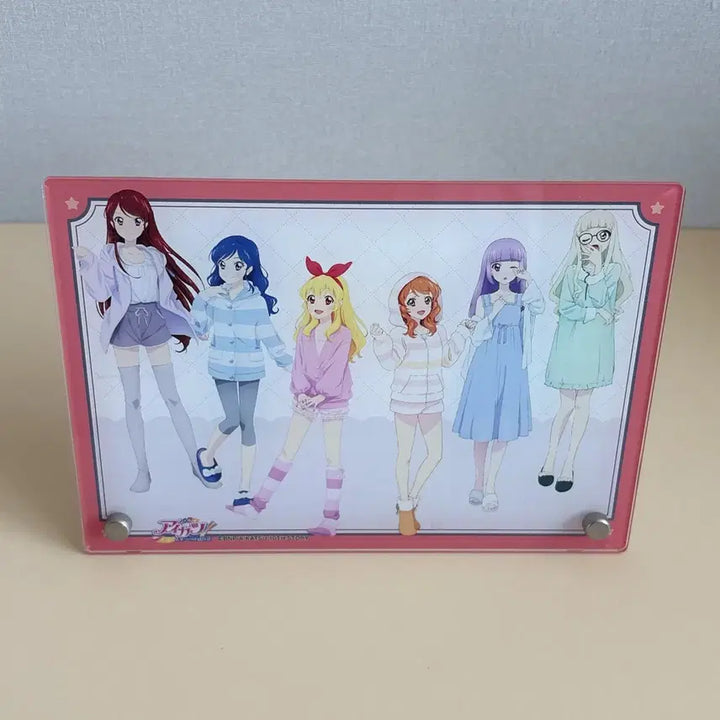 [BUNJANG] Aikatsu! Pajama Group Acrylic Stand / 아이카츠 파자마 단체 아크릴 스탠드