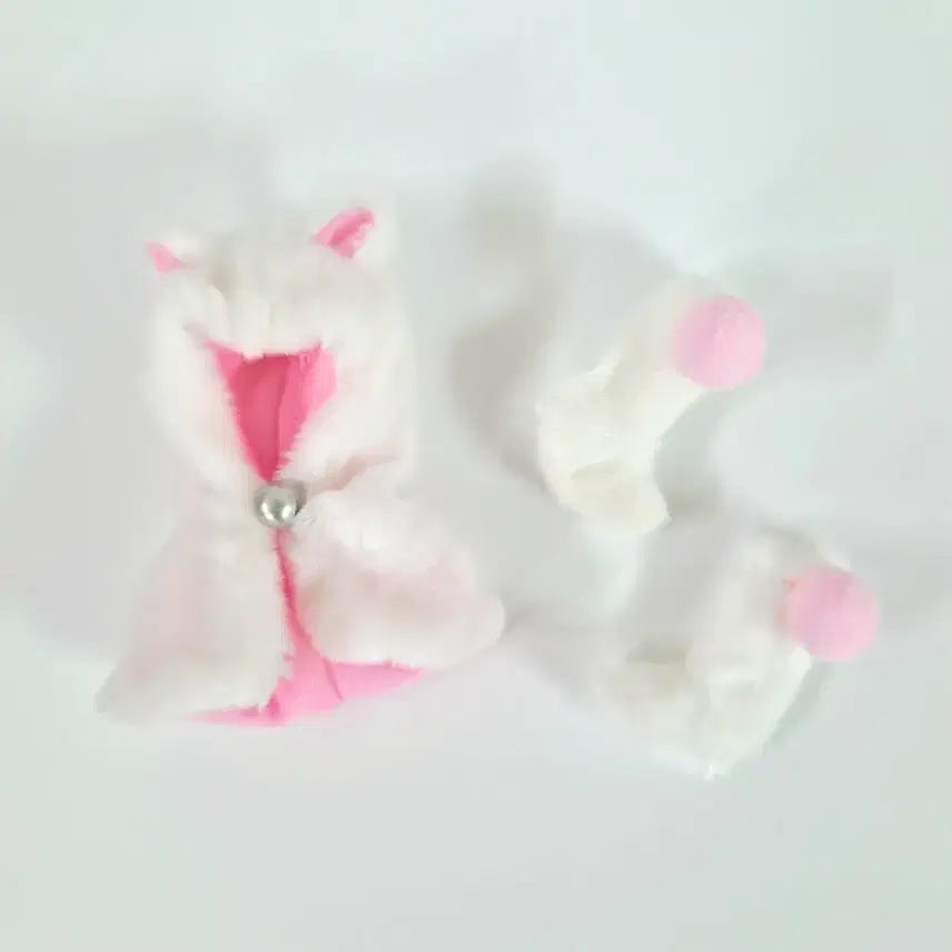 [BUNJANG] 1/6 Scale Doll Outfit Pink Cat / 1/6 스케일 인형(육일돌) 아웃핏 핑크고양이