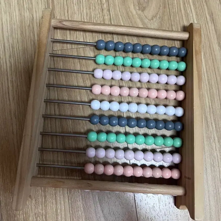[BUNJANG] Wooden Abacus Counting Toy / 원목 무지개 수세기 주판(제 물건 구매하신분께 같이 드려요)