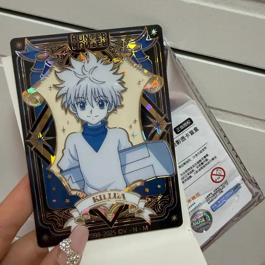 [BUNJANG] Hunter x Hunter Killua Acrylic Card / 헌터헌터 키르아 아크릴 카드 새상품