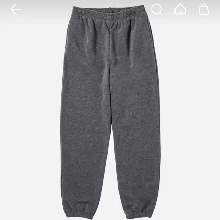 [BUNJANG] Unisex Gray &amp; Black Fleece Jogger Pants (Set of 2) / 회색&amp;블랙 일괄 기모 조거 팬츠 공용 S