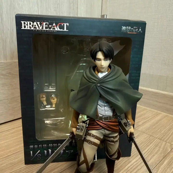 [BUNJANG] Brave-Act Attack on Titan Levi 1/8 Scale Figure / 브레이브액트 진격의 거인 리바이 1/8 피규어