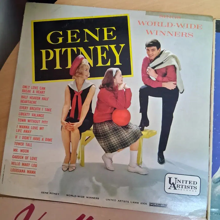 [BUNJANG] Original Oldies Retro Pop Singers LP Collection (4 Records) / 4장 일괄 오리지널 올드팝 레트로 팝 가수 LP