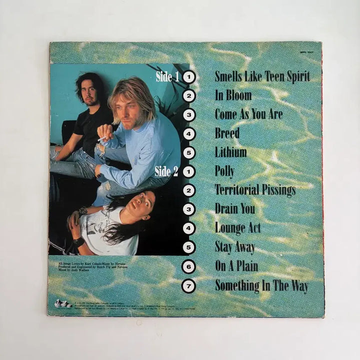 [BUNJANG] Nirvana Nevermind Licensed Early Press LP / [희귀] 너바나 Nevermind 라이센스 초반 LP