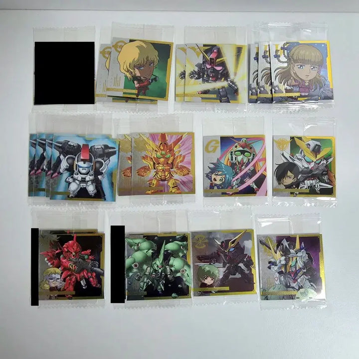 [BUNJANG] Gundam Wafer SEC/MR/UR/SR/R/N Stickers / 건담 웨하스