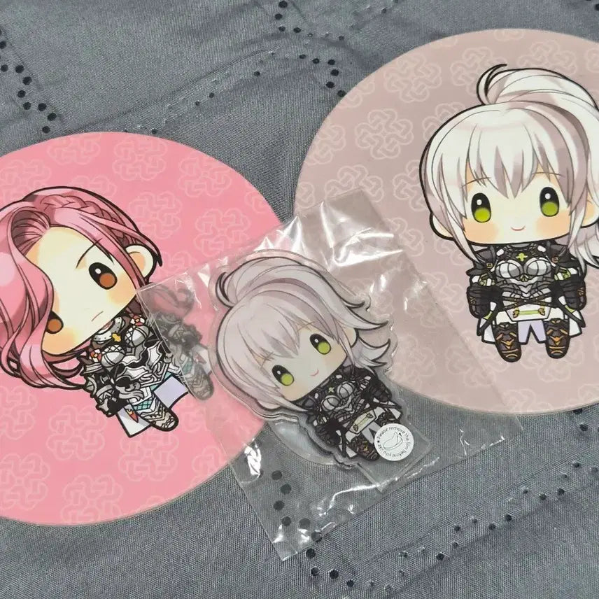 [BUNJANG] Mabinogi Fine Acrylic Stand + Coaster / 마비노기 피네 아크릴스탠드 + 코스터