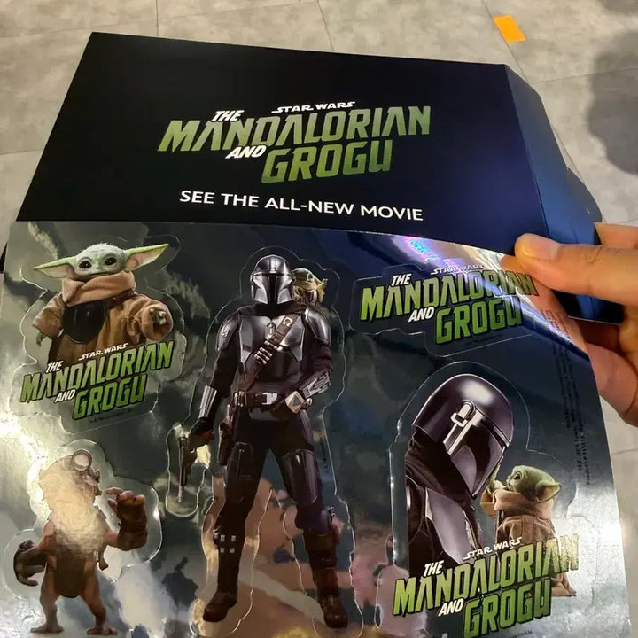 [BUNJANG] The Mandalorian and Grogu IMAX Sticker / 만달로리안과 그로구 imax 스티커