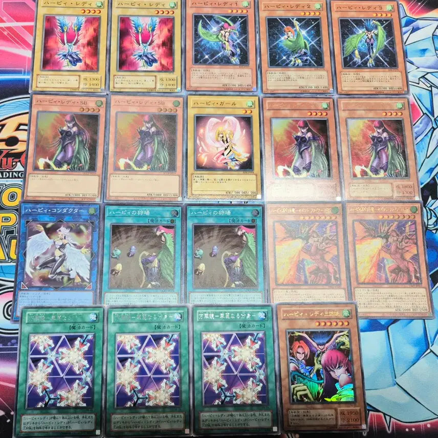 [BUNJANG] Yu-Gi-Oh! Japanese Happy Lady Card Set / 유희왕 일본판 해피레이디 해피 카드 세트