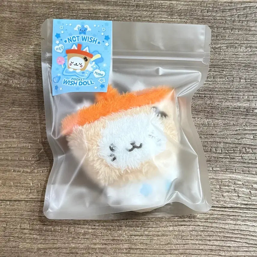 [BUNJANG] NCT WISH Pocket Wish Doll Bubble Cat Plush / 엔시티위시 포켓위시돌 버블냥