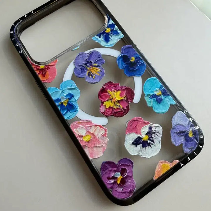 [SOLD OUT] 케이스티파이 아이폰17프로 컴팩트케이스 썸머 팬지