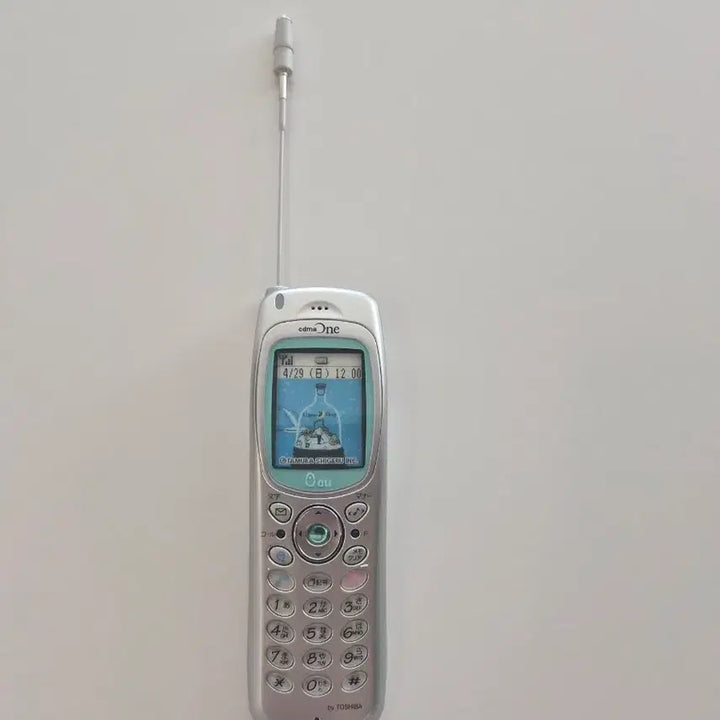 [BUNJANG] au Y2K Flip Phone Mock-up Model / 일본 고전 y2k au 일본 핸드폰 모형폰 바형 목업폰