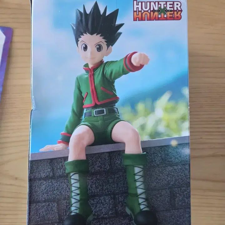 [BUNJANG] Hunter x Hunter Gon Freecss Sitting Pose Figure (17cm) / [새상품] 헌터x헌터 곤 프릭스 앉은 포즈 피규어 (17cm)