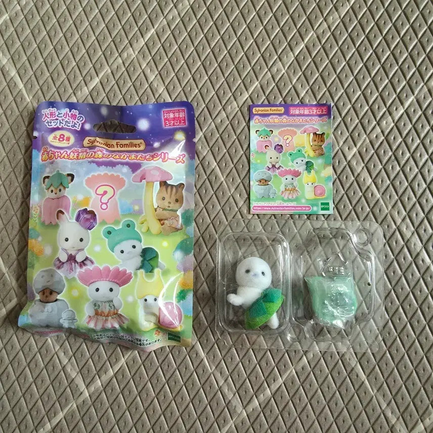 [BUNJANG] Sylvanian Families Baby Fairy Forest Dolbanians Series Frog Seal / 실바니안 아기요정의 숲 돌바니안 시리즈 개구리 물범