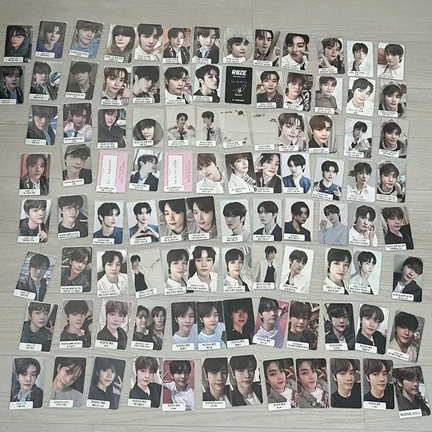 [BUNJANG] RIIZE Sungchan Photocard Bundle Set / 라이즈 성찬 포토카드 대량 탈덕 처분
