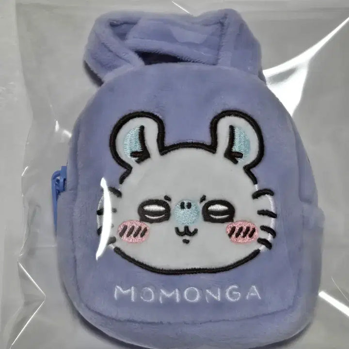 [BUNJANG] Chikawa Momonga Backpack Earphone Pouch Keychain / [새상품]퍼레이드 치이카와 모몽가 백팩 이어폰 파우치 키링