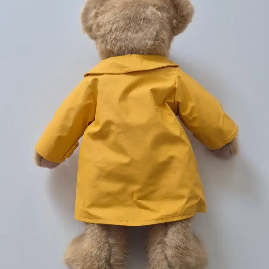 [BUNJANG] Boyds Bears Yellow Raincoat Bear (Custom Frog Raincoat Included) / 보이즈베어 우비곰