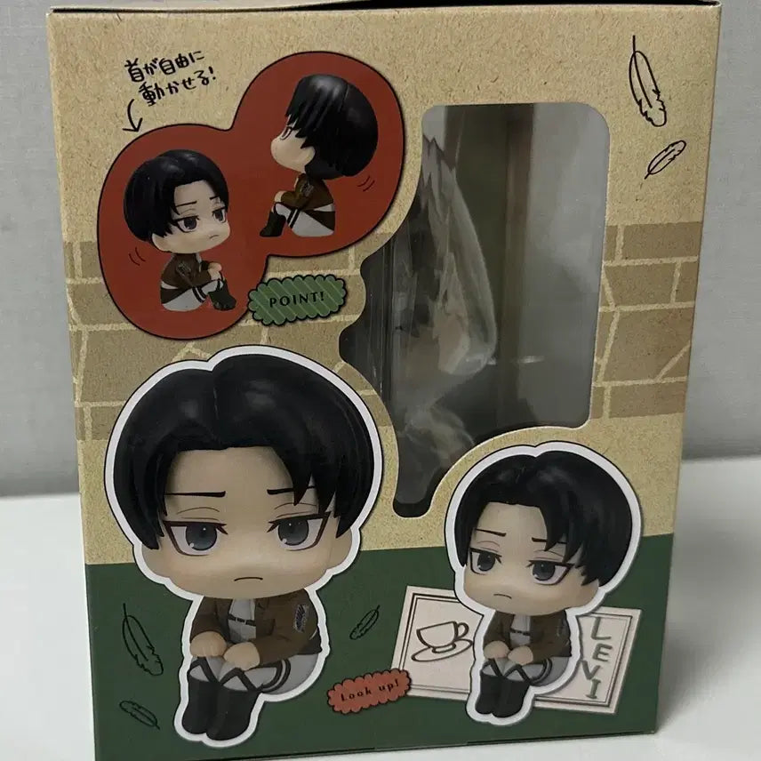 [BUNJANG] Attack on Titan Levi Look Up Figure (Sealed) / 미개봉) 진격거 진격의 거인 리바이 룩업
