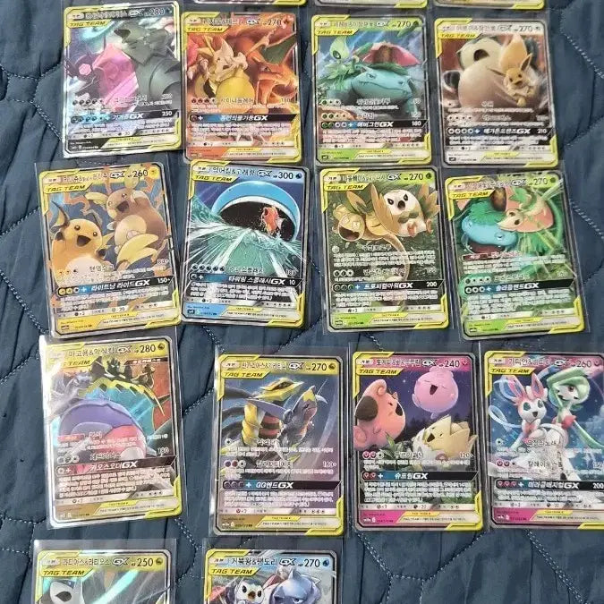[BUNJANG] Pokemon Tag Team 18 Card Bundle Set / 태그팀 18개 일괄 판매합니다