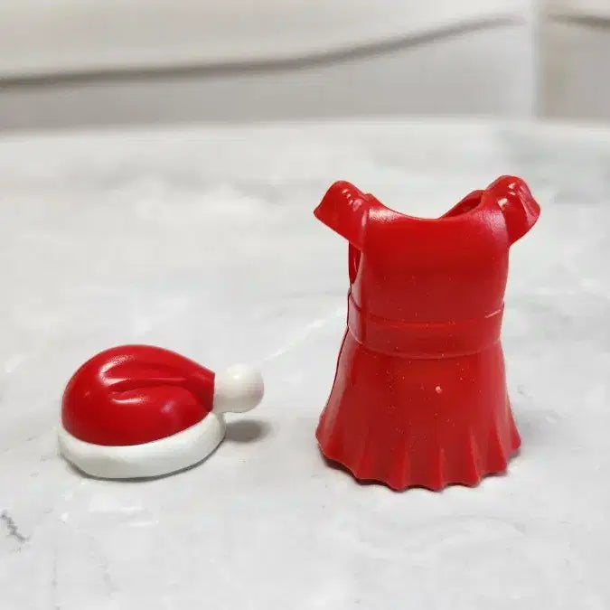 [BUNJANG] Playmobil Santa Hat and Dress Set / 플레이모빌 산타모자 산타원피스 세트